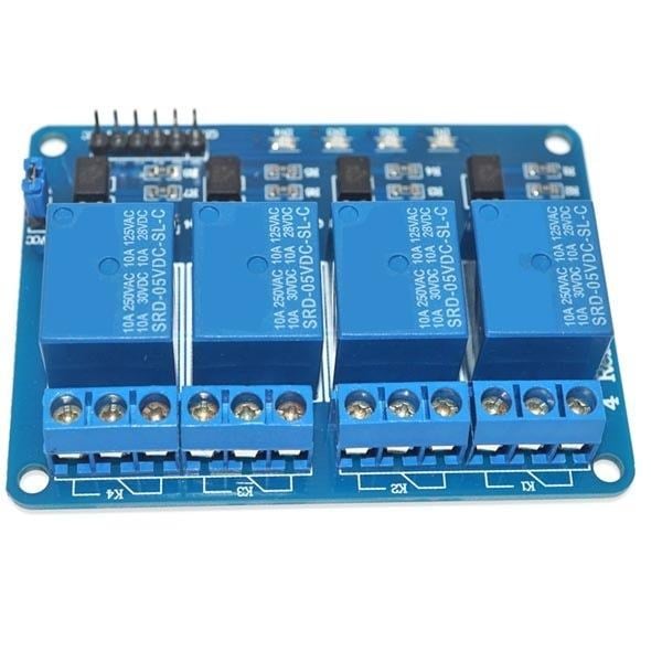 Arduino ARD-MDL-710-12V 12 Volt 4 Kanal Röle Modülü