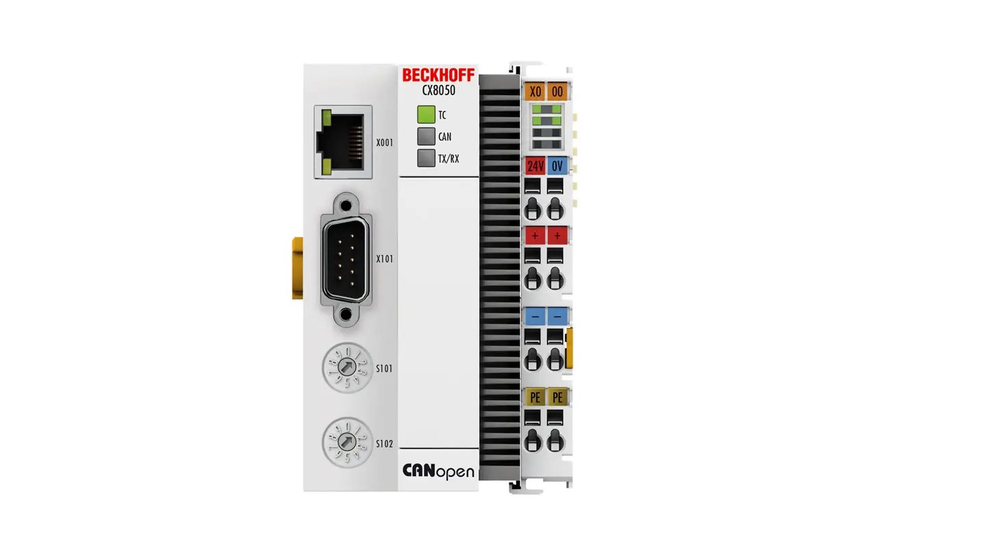 Beckhoff CX8050 Embedded PC | Arm9™ Processor | CANopen Master