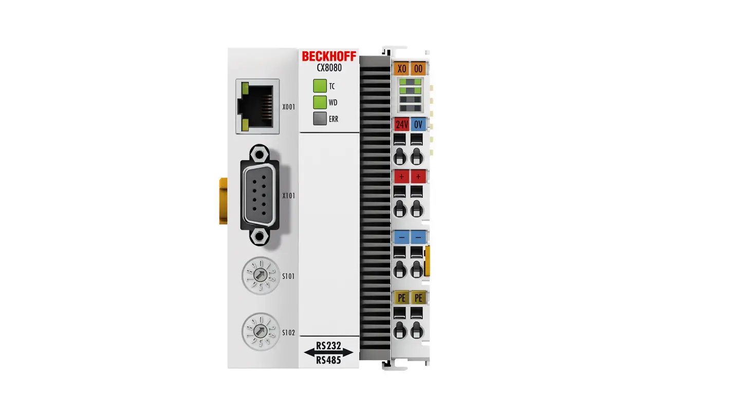Beckhoff CX8080 Embedded PC | Arm9™ Processor | RS232/RS485