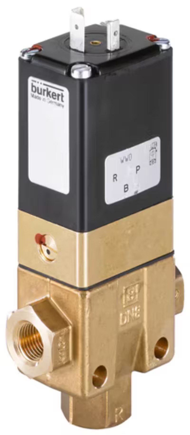Bürkert 357605 Tip 6430 3/2 Yollu Solenoid Valf 230V