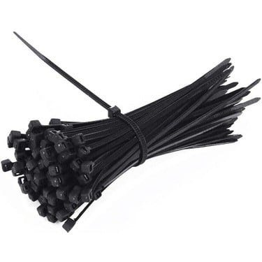 Çetsan 03620-1 3.6X200mm 20cm Kablo Bağı Siyah - 100 Lü Paket Halinde