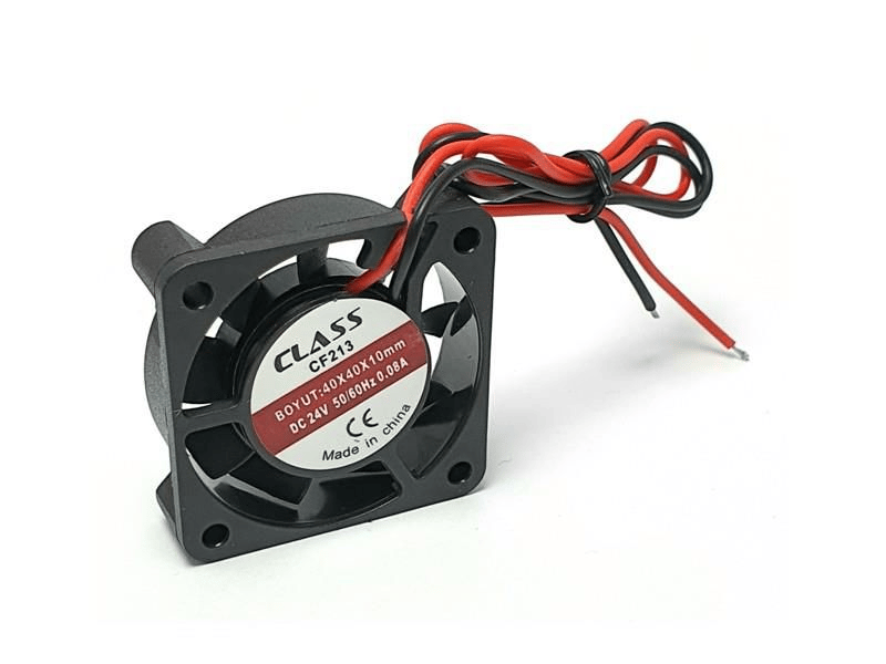Class CF-213 40x40x10 DC 24 Volt 2 Pin 50/60 Hz 0.08A Fan