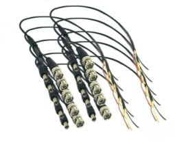 Compaxe  CKPJ-250 Power Jacklı  Dişi Bnc+Dc Kablo 10 Lu Paket Halinde