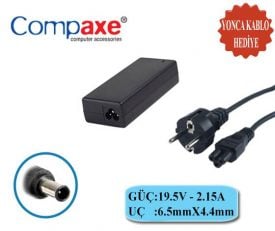 Compaxe CNT-396 19 Volt 6.3 Amper 6.3mm x 3.0mm Notebook Adaptör