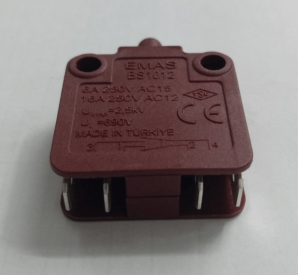 CR-211119 4 Soket Çift Kontak Şofben Switch