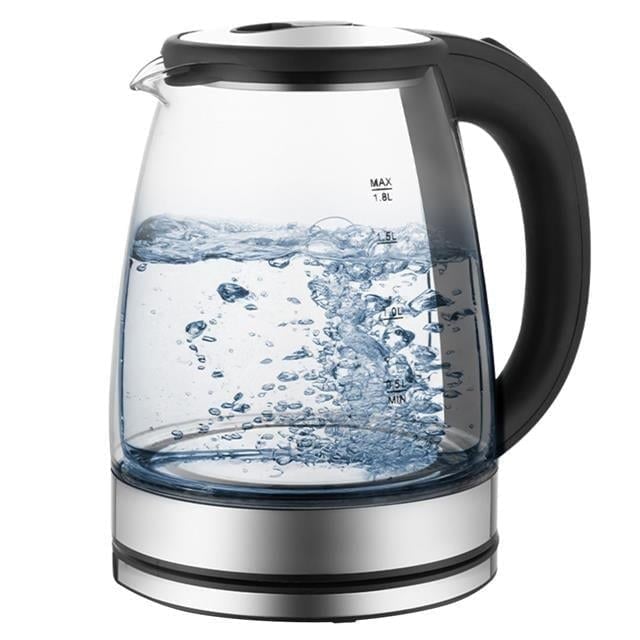 Crown CRW-7204 1500W 1.8 Litre Cam Hazneli Su Isıtıcı Mutfak Kettle