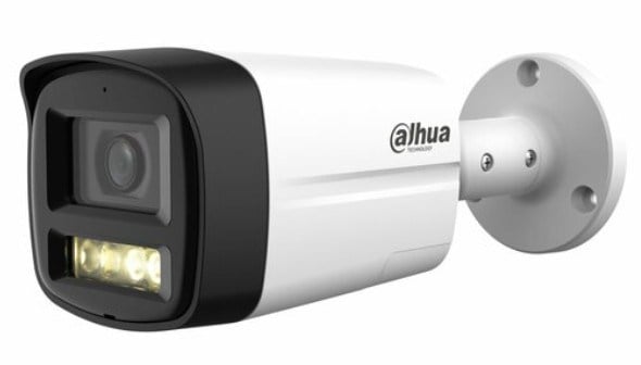 Dahua HAC-HFW1200TLM-IL-T-0280B-DIP 2MP Smart Dual Light HDCVI Two-Way Talk Fixed-Focal Bullet Kamera