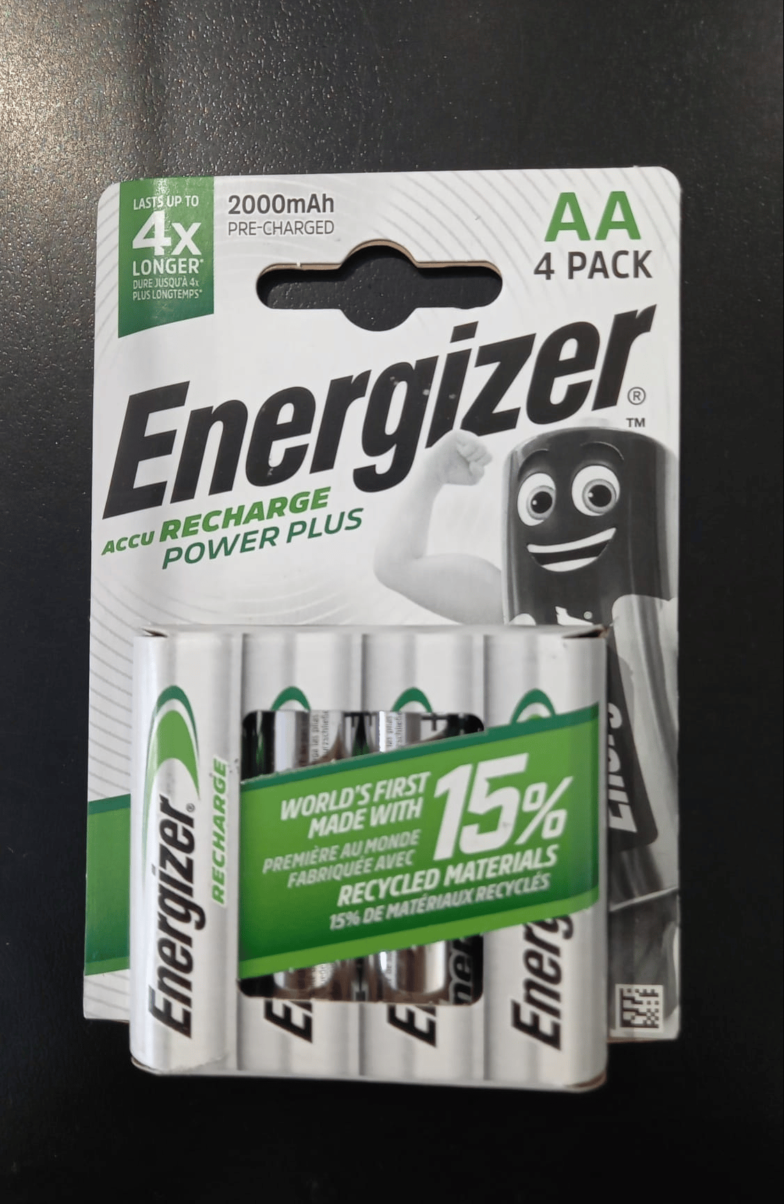 Energizer Extreme Recharge AA 2000 mAh 4 Lü Paket Halinde