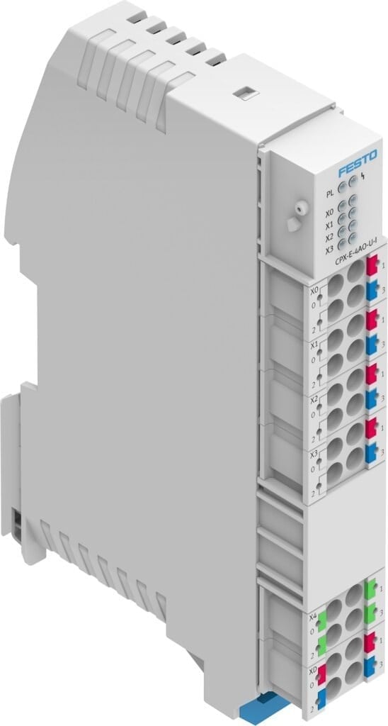 Festo 4080494 CPX-E-4AO-U-I Analog Çıkış Modülü
