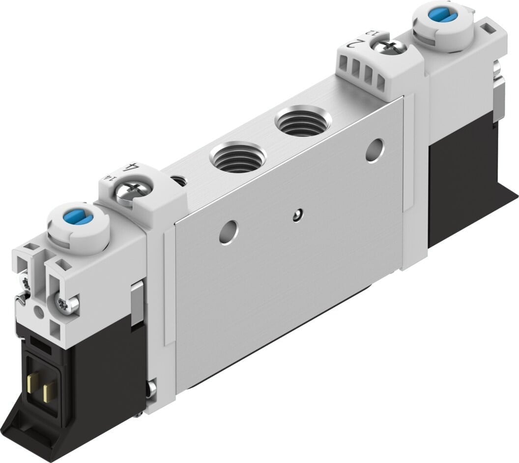 Festo 566475 VUVG-L10-B52-T-M7-1P3 5/2 Bistabil Solenoid Valf 24V DC