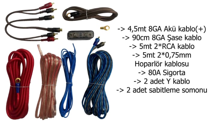 Fully G-506D Anfi Kablo Seti