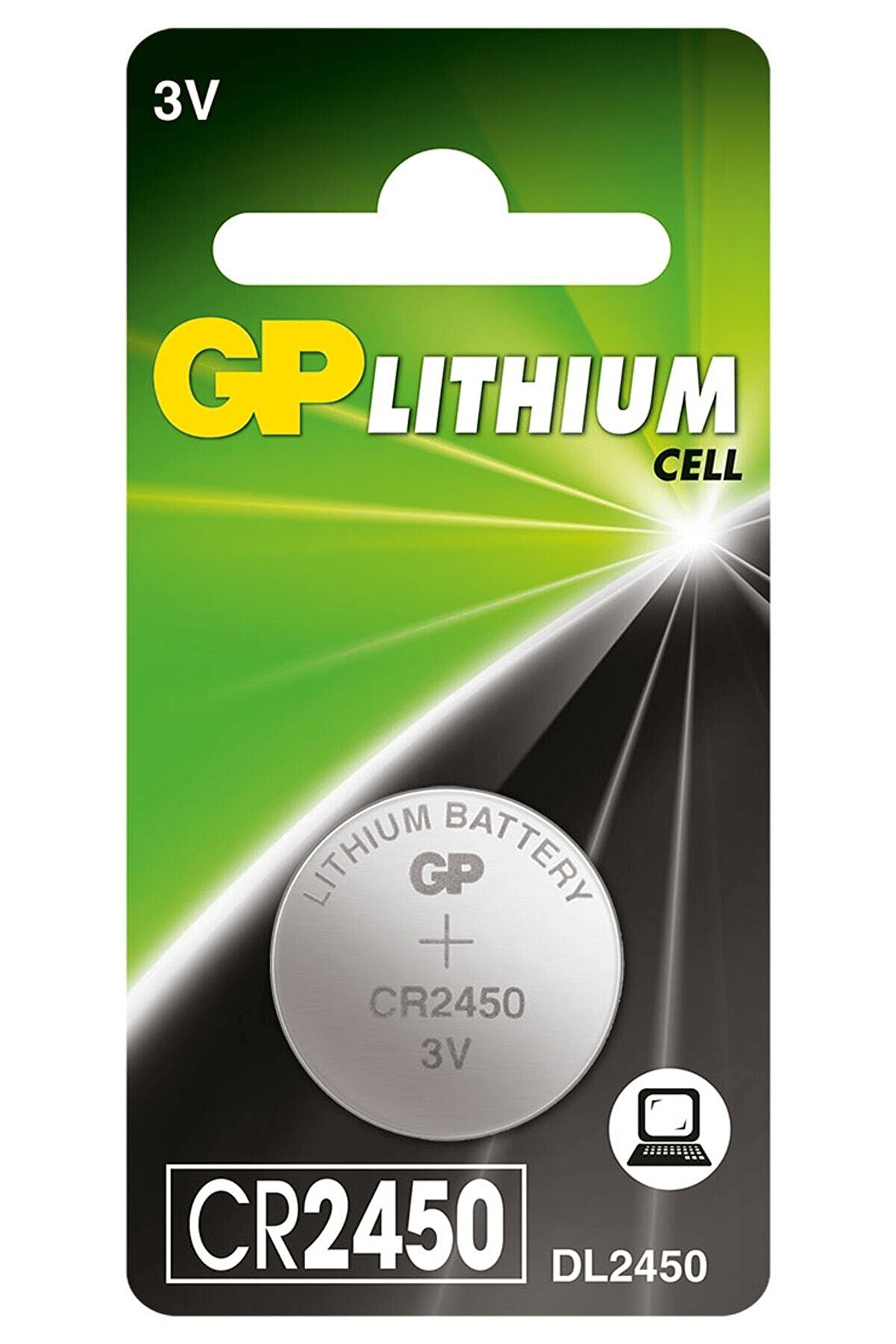 Gp CR-2450 3 Volt Para Pil