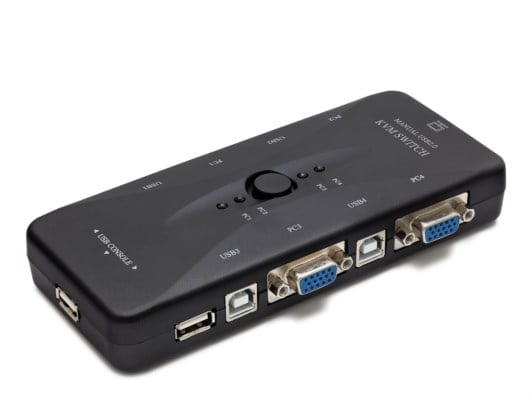 Hadron HD230 Kvm Switch Usb 4 Giriş 1 Çıkış