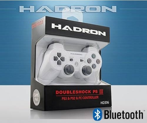 Hadron HD306B Bluetooth Beyaz PS3 Kablosuz Oyun Kolu