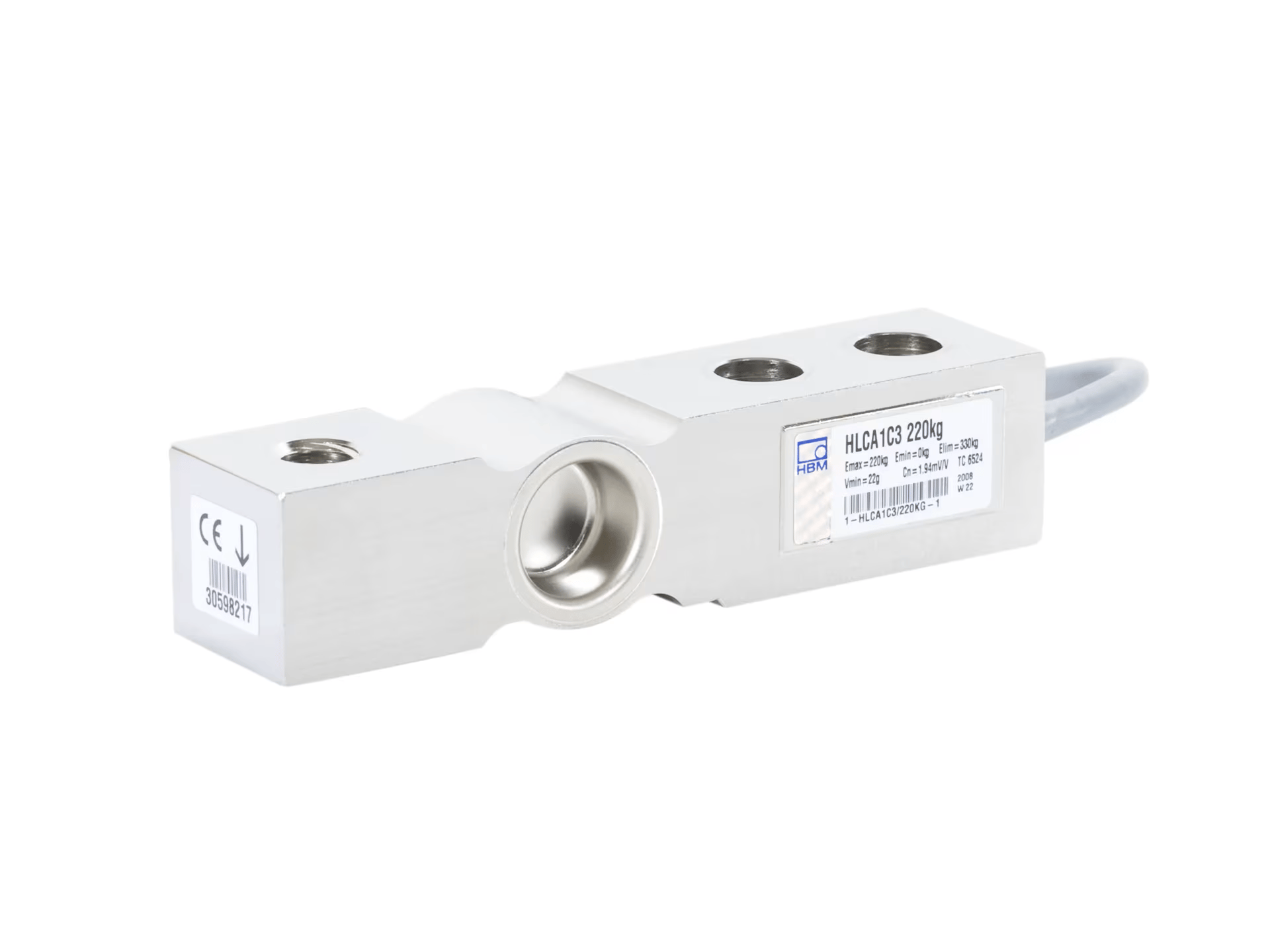 HBK HLCA1C3/1.1T-1 Load Cell-1.1 Ton C3 IP68