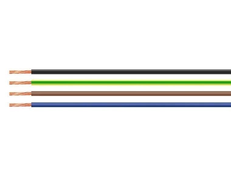 Helukabel 29089 H05V-K Sarı 1 x 0,5 mm² Tek Damarlı Kablo 100 m