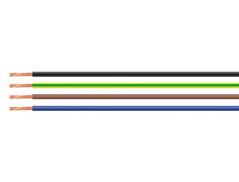 HELUKABEL 29125 H05V-K 1 x 1 mm² Koyu Mavi 100 m Tek Damarlı Kablo