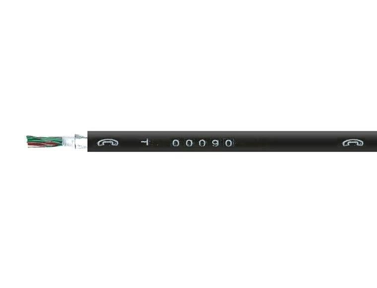 HELUKABEL 34026 A-2YF(L)2Y Bd – Siyah Çok Tellli Kontrollü Kablo 100 x 2 x 0,8 mm