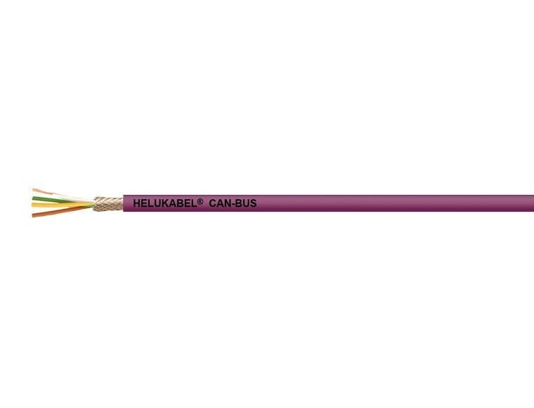 HELUKABEL 800685 CAN-BUS 0.50 mm² QUAD PVC STATIC 4 x 1 x 0.50 mm² Mor Kablo