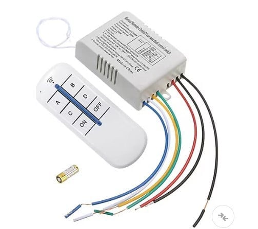 Hightek HT-2208 4x1000 4 Kanallı Avize Kontrol Kumandası