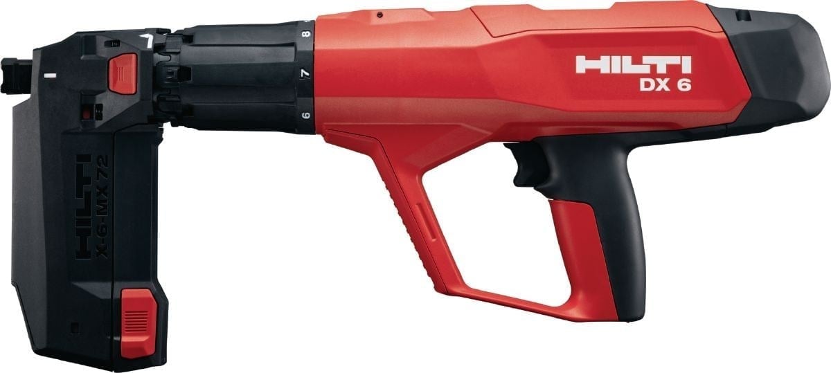 Hilti 2020266 DX 6 MX Barutlu Magazinli Çivi Çakma Tabancası Çantalı Set