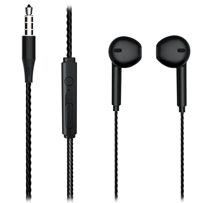 Lenovo Lecoo EH104B 3.5 mm Jacklı Kablolu Kulak İçi Mikrofonlu Kulaklık Siyah