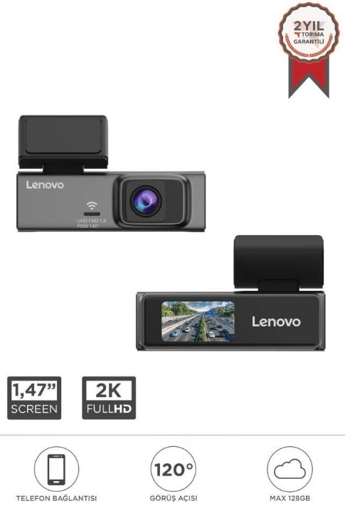 Lenovo S7/7147 Siyah 1080P Wifi Araç içi 1.47