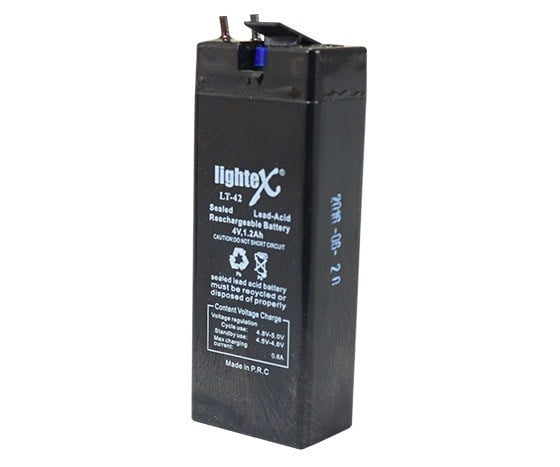 Lightex LT-42N 4 Volt 1.2 Amper Kuru Akü