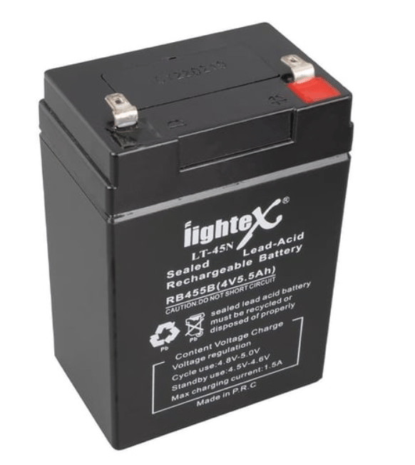 Lightex LT-45 4 Volt 9 Amper Kuru Akü
