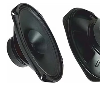 Massive MS-M690SQL 400 Watt Max Power + 100 Watt RMS Power Oval Midrange 2 Li Paket Halinde
