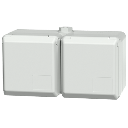 MENNEKES 4235 Cepex Duvar Tipi Çiftli Priz 16 A 230 V IP44 2P+PE