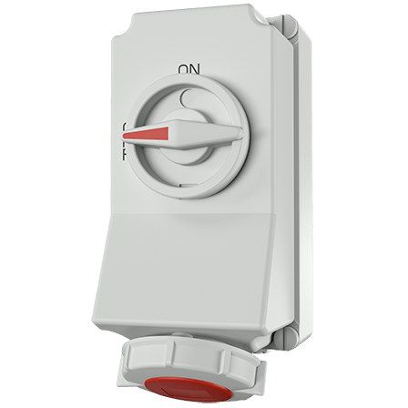 Mennekes 5600A IP67 Endüstriyel Kilitli Priz 16A 400V 3P+E