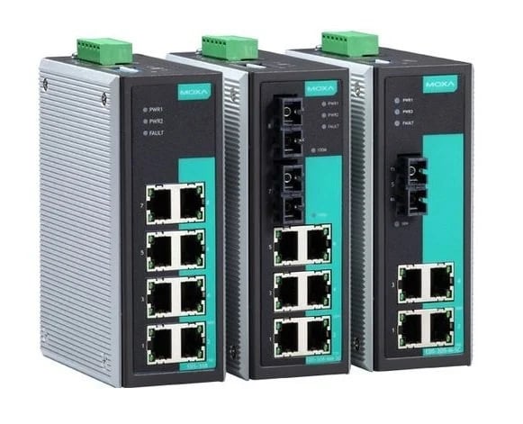 MOXA EDS-305 Endüstriyel Ethernet Switch
