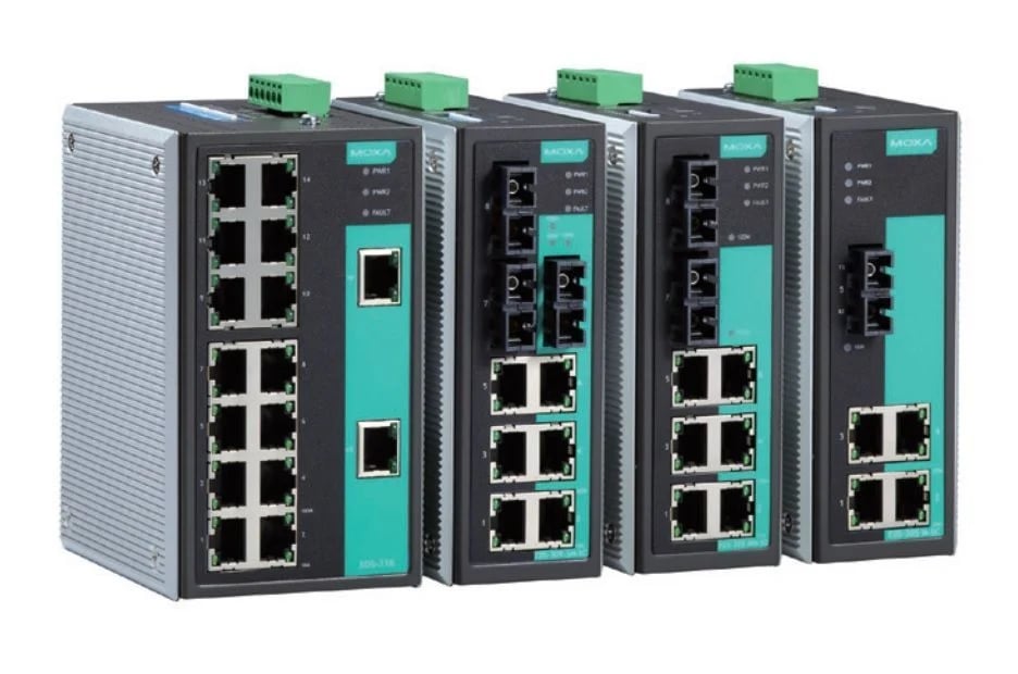 MOXA EDS-308 Endüstriyel Ethernet Switch