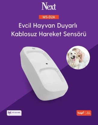 Next MS-D2A Kablosuz Alarm - Evcil Hayvan Sensörü