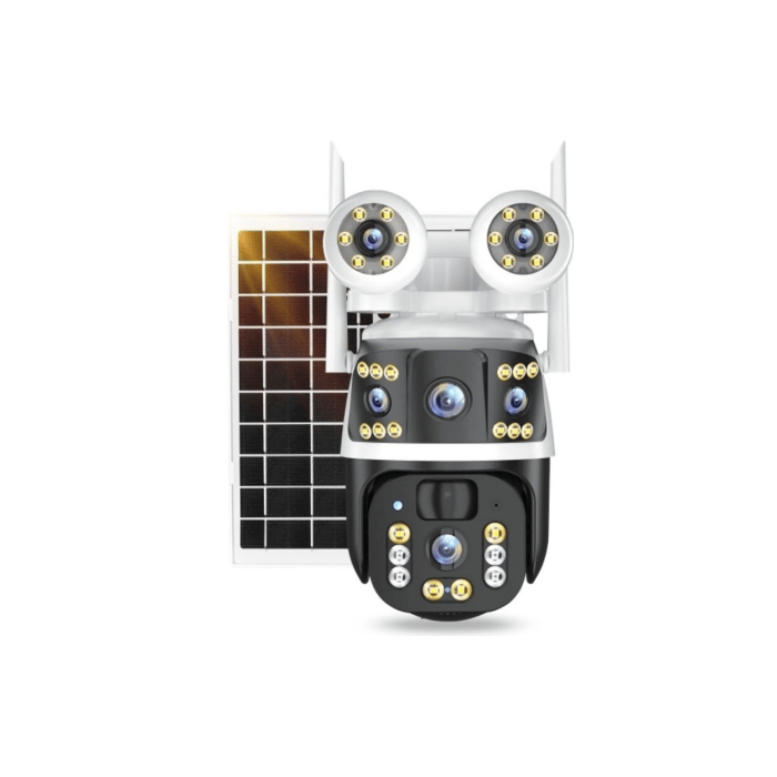 O-KAM Pro 3928 6MP 4G Solar Dual Lens PTZ Kamera