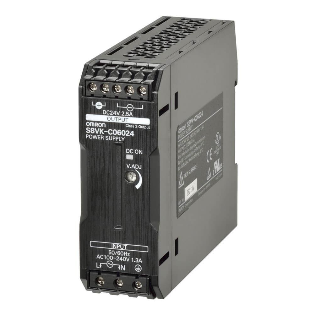 Omron S8VK C06024 24 V Dc 2.5A Ray Tipi Güç Kaynağı
