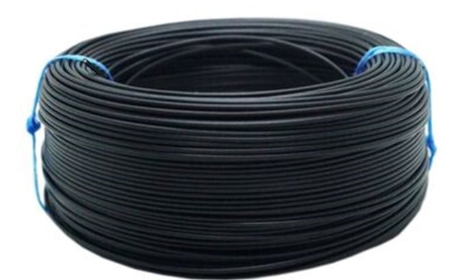 Özdirenç KABLO44-S 0.50 mm Tek Damarlı Devre Bakır Montaj Kablosu Siyah - Metre