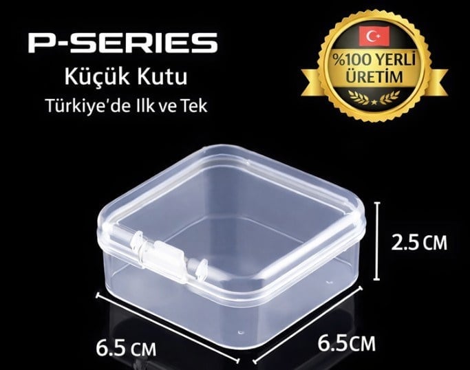 P-Serisi PK1 Plastik Küçük Organizer Kutu