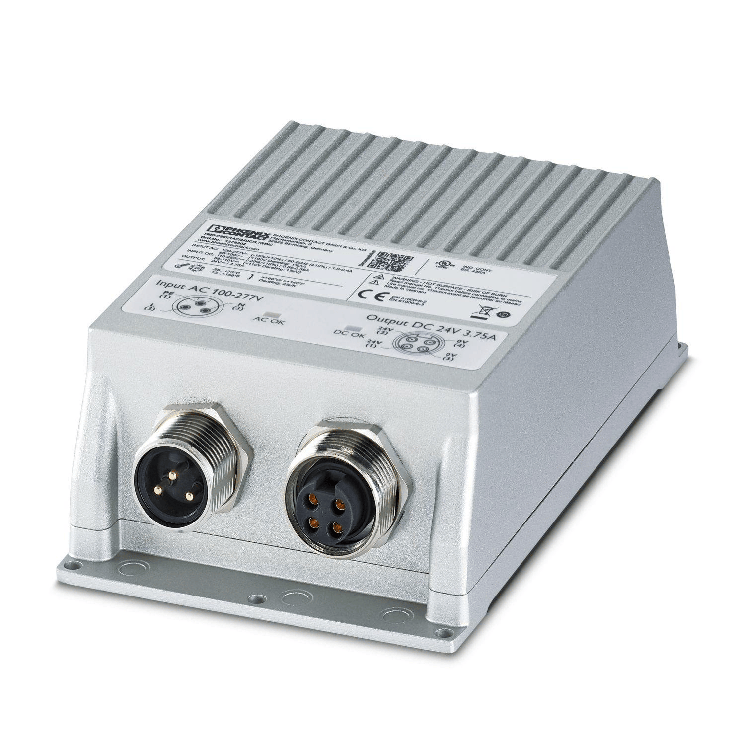 Phoenix Contact 1278302 TRIO-PS67/1AC/24DC/3.75/INC | TRIO POWER | 7/8