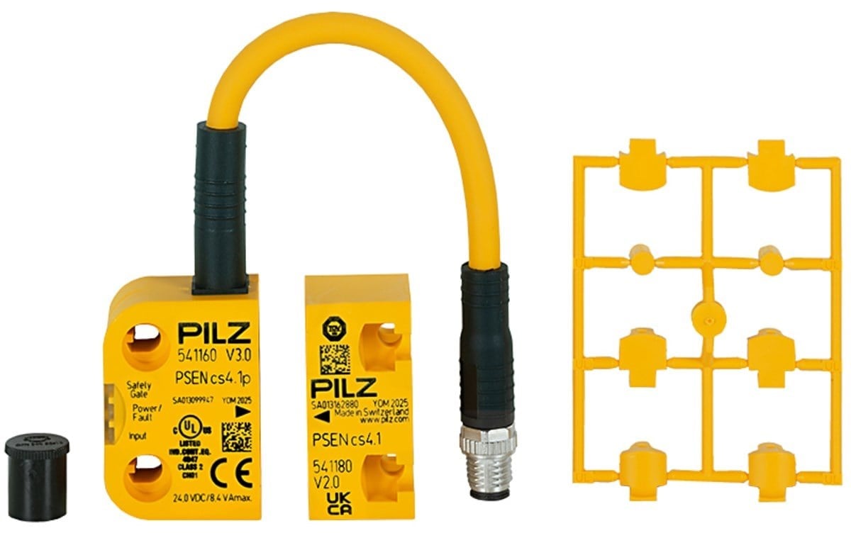 Pilz 541110 PSEN cs4.1p / PSEN cs4.1 1 Unit RFID Kodlu Emniyet Şalteri IP67