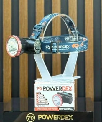 Powerdex PD-4472 Profesyonel Şarjlı 5W 500 Lümen Kafa Fener