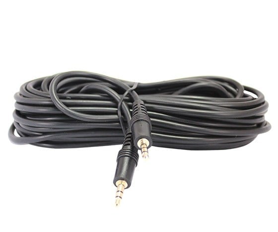 Powermaster 13474 3.5mm Erkek/Erkek 10 Metre Stereo Aux Kablo