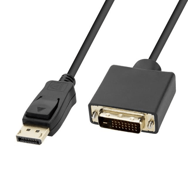 PowerMaster PM-3783 DisplayPort DP to DVI-D 24+1 Pasif Çevirici Dönüştürücü Kablo 1.8 Metre