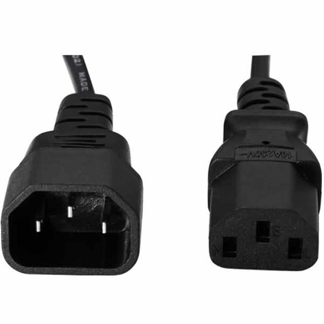 PowerMaster PM-567 C14 C13 Power Güç Kablosu Ara Uzatma 3x0.75mm 1.8 Metre UPS PDU Kablosu (10A 250V)