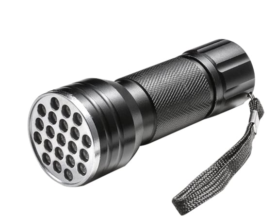 Powermaster PM-6351 Ultraviyole Işınlı 21 Ledli El Feneri