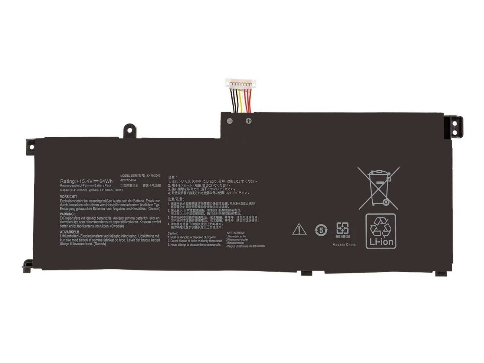 RETRO Asus C41N2002 Notebook Bataryası