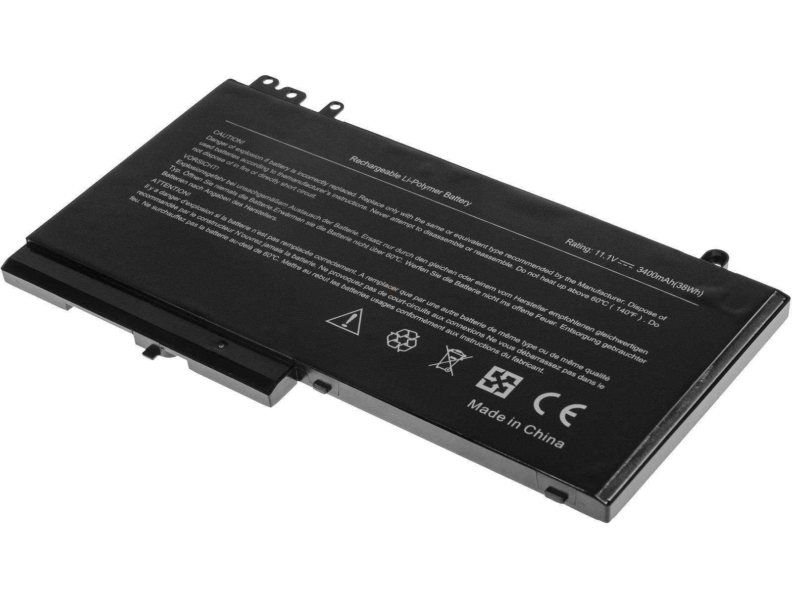 RETRO Dell Latitude E5450, E5550 Notebook Bataryası - 3 Cell
