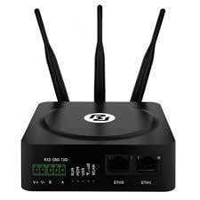 Robustel R1511-4L-A02EU-B Endüstriyel 4G Router, 1 SIM, 2 Ethernet Port, 1 RS-232/485 Port, Wi-Fi