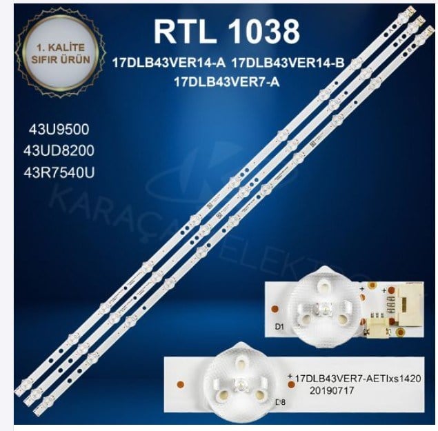 RTL-1038 Vestel 43